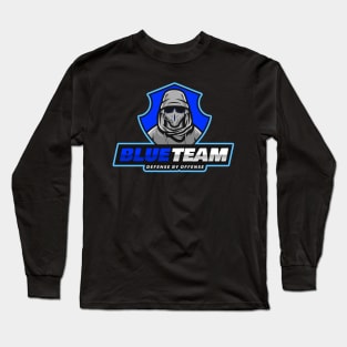 Cyber Security Blue Team - Defense by offense Long Sleeve T-Shirt